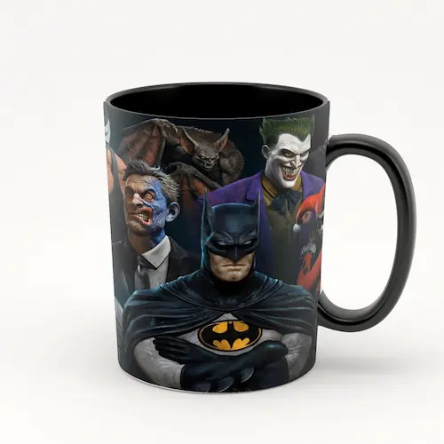 Plantillas para tazas de Batman